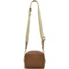 Radley Arden Crescent Snakeskin Embossed Leather Crossbody Bag