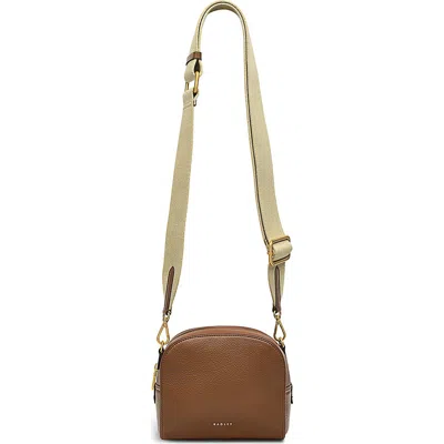 Radley Arden Crescent Snakeskin Embossed Leather Crossbody Bag