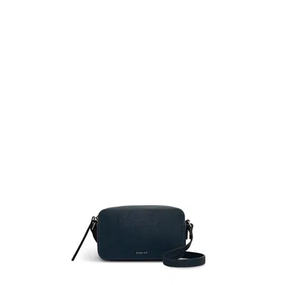 Radley Beech Row Mini Zip Around Crossbody Bag In Blue