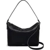 Radley Bella Medium Pebbled Leather Shoulder Bag In Black