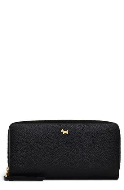 Radley Berner Large Leather Bifold Wallet In Black