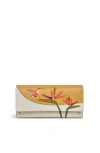 Radley Bird Of Paradise Large Flapover Wallet In Multi