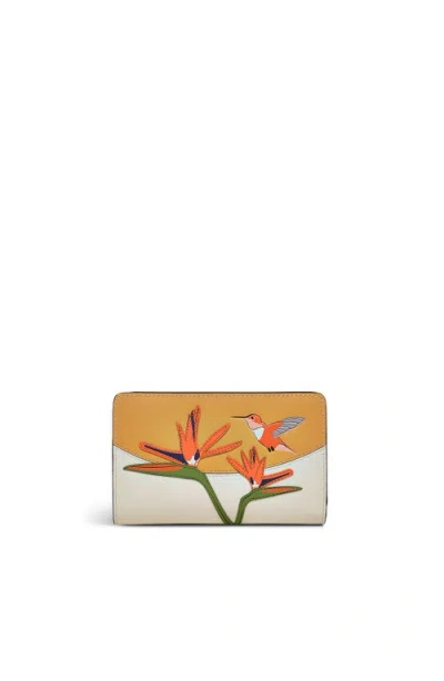 Radley Bird Of Paradise Medium Bifold Wallet In Gray