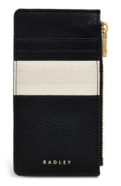 Radley Bishops Lane Leather Zip Wallet In Black