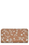 Radley Blooming Lovely Zip Around Wallet In Brown