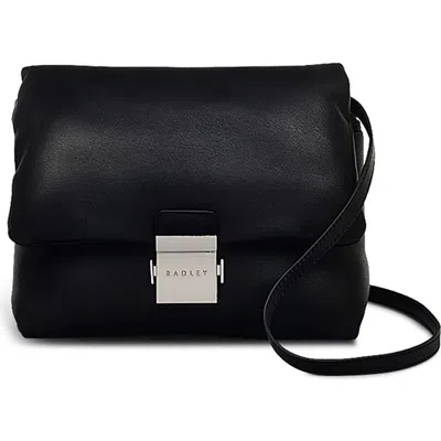 Radley Bond Court Small Flap Crossbody Bag In Black