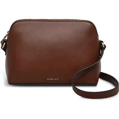 Radley Bow Street Leather Crossbody In Brown