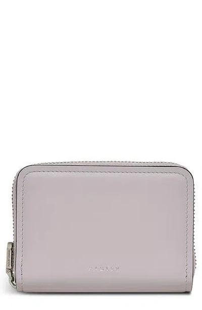 Radley Bow Street Small Zip Leather Wallet In Purple