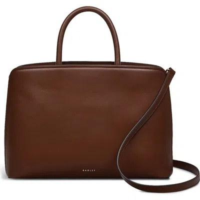 Radley Bow Street Top Handle Bag In Brown