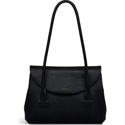 Radley Briar Hill Medium Flapover Shoulder Bag In Black