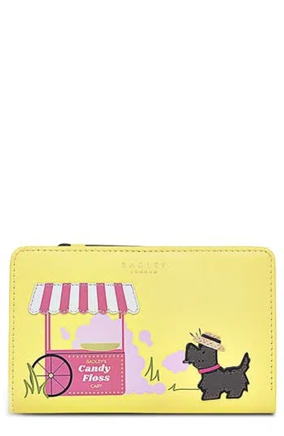 Radley Candy Floss Bifold Leather Wallet In Multi