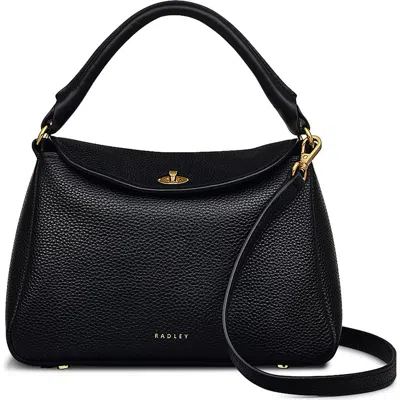 Radley Carpenter Yard Flapover Crossbody Bag In Black