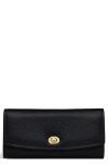Radley Carpenter Yard Large Flapover Wallet In Black