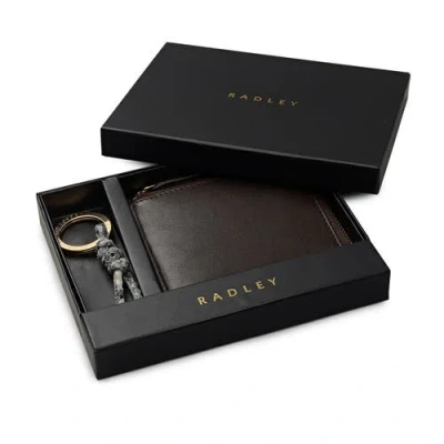 Radley Chilworth Street Medium Boxed Wallet And Keyring In Black