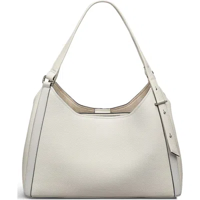 Radley Clarendon Row Leather Shoulder Bag In Gray