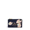Radley Coin Street - Magnolia Medium Ziptop Wallet In Blue