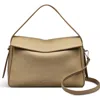 Radley De Beauvoir Medium Ziptop Satchel Bag In Stone