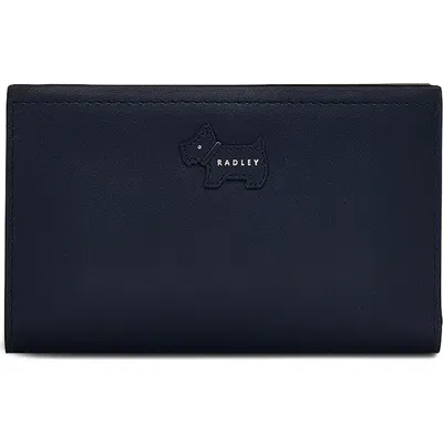 Radley Dna Protect Leather Wallet In Black