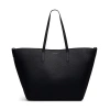 Radley Large Dukes Place Open Top Black Leather Tote Bag In Black