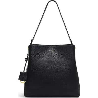 Radley Dukes Place Large Zip Top Shoulder Bag In Black