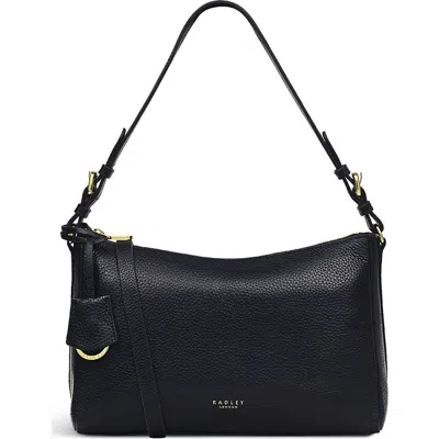 Radley Dukes Place Medium Zip Top Shoulder Bag In Black