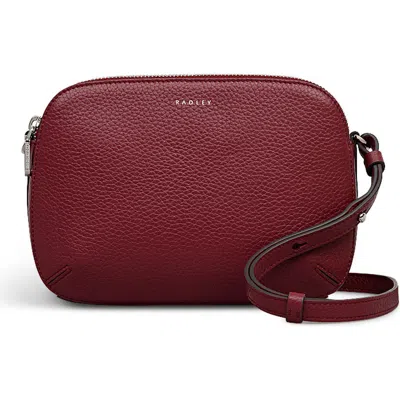 Radley Dukes Place Medium Ziptop Crossbody Bag In Red