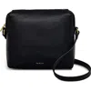 Radley Eastcastle Pebbled Leather Mini Crossbody Bag In Black