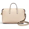 Radley Eastcastle Street Pebbled Leather Crossbody Bag In Sand