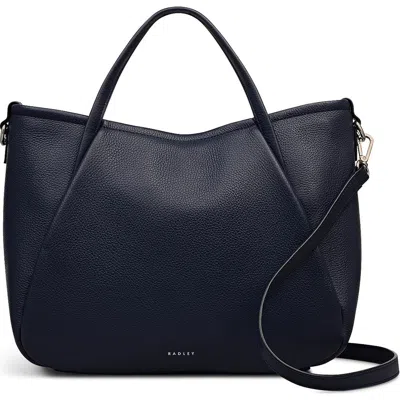 Radley Eastney Street Medium Ziptop Satchel Bag In Black