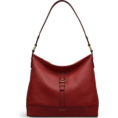 Radley Ebury Medium Ziptop Shoulder Bag In Burgundy