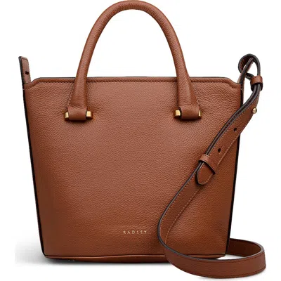 Radley Golbourne Road Small Ziptop Satchel Bag In Brown