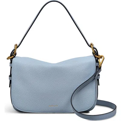 Radley Grafton Street Small Flapover Crossbody Bag In Smoke Blue