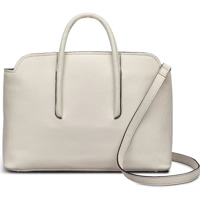 Radley Grainer Way Medium Satchel In Metallic