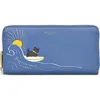 Radley Happiness Comes In Waves Zip Wallet