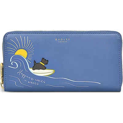 Radley Happiness Comes In Waves Zip Wallet