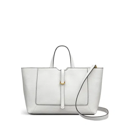 Radley Hazelbury Park Medium Ziptop Satchel Bag In White
