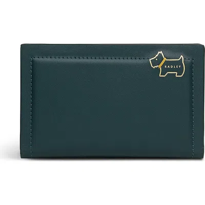 Radley Heritage Lane Medium Bifold Wallet In Blue