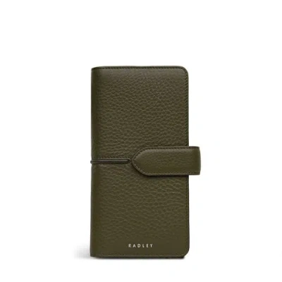 Radley Hillgate Large Bifold Wallet In Green