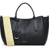 Radley Hillgate Place Leather Satchel In Black