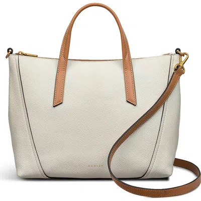 Radley Kendal Terrace Medium Satchel In Neutral