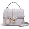 Radley Kentucky Derby Ss25 Small Flapover Satchel Bag In Thistle