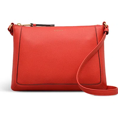 Radley Kew Way Small Ziptop Crossbody Bag In Orange