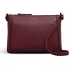 Radley Kew Way Small Ziptop Crossbody Bag In Burgundy