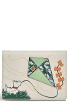Radley Kite Flying Small Card Holder In Gray
