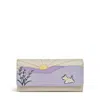 Radley Lavender Fields Large Flapover Wallet In Multi