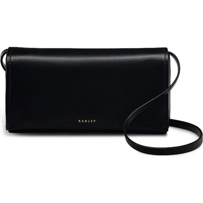 Radley Lexington Lane Small Leather Wallet-on-a-strap Bag In Black