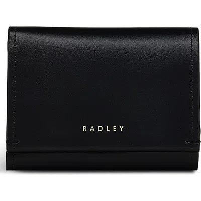 Radley Lexington Lane Trifold Leather Wallet In Black
