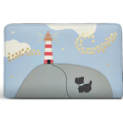 Radley Lighthouse Bifold Wallet In Blue