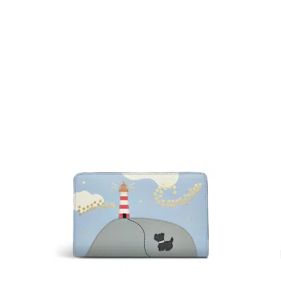 Radley Lighthouse Medium Bifold Wallet In Blue