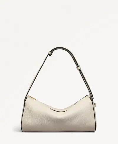 Radley London Abbey Mews Small Zip Top Shoulder Bag In Neutral